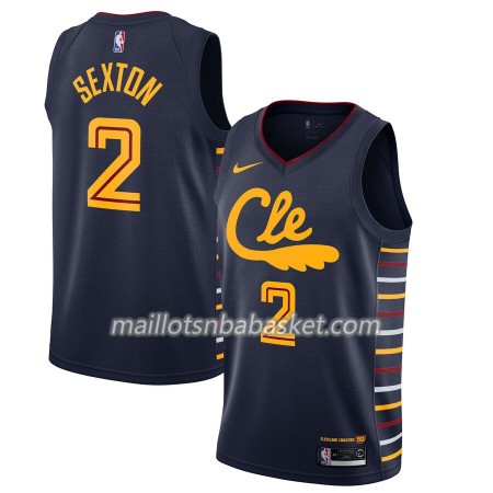 Maillot Homme Cleveland Cavaliers Collin Sexton 2 2019-20 Nike City Edition Swingman